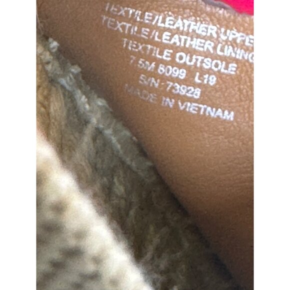 Tory Burch Beige & Brown Women's Canvas & Leather Espadrilles Size 7.5 - Picture 12 of 13